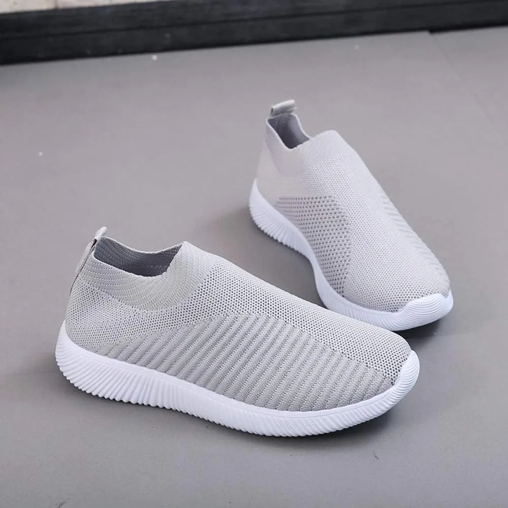Sneakers for Women Walking Shoes Non-Slip Lightweight Tennis Womens Mesh Breathable Casual Wedges Fashion 2025 Platform Shoe Loafers Slip On