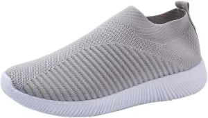 Sneakers for Women Walking Shoes Non-Slip Lightweight Tennis Womens Mesh Breathable Casual Wedges Fashion 2025 Platform Shoe Loafers Slip On