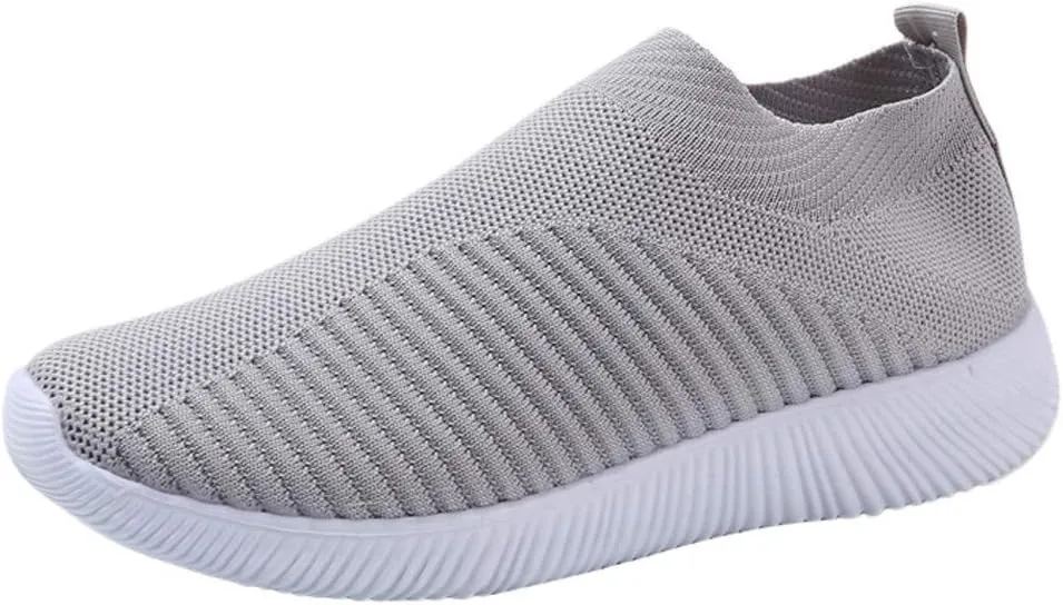 Sneakers for Women Walking Shoes Non-Slip Lightweight Tennis Womens Mesh Breathable Casual Wedges Fashion 2025 Platform Shoe Loafers Slip On