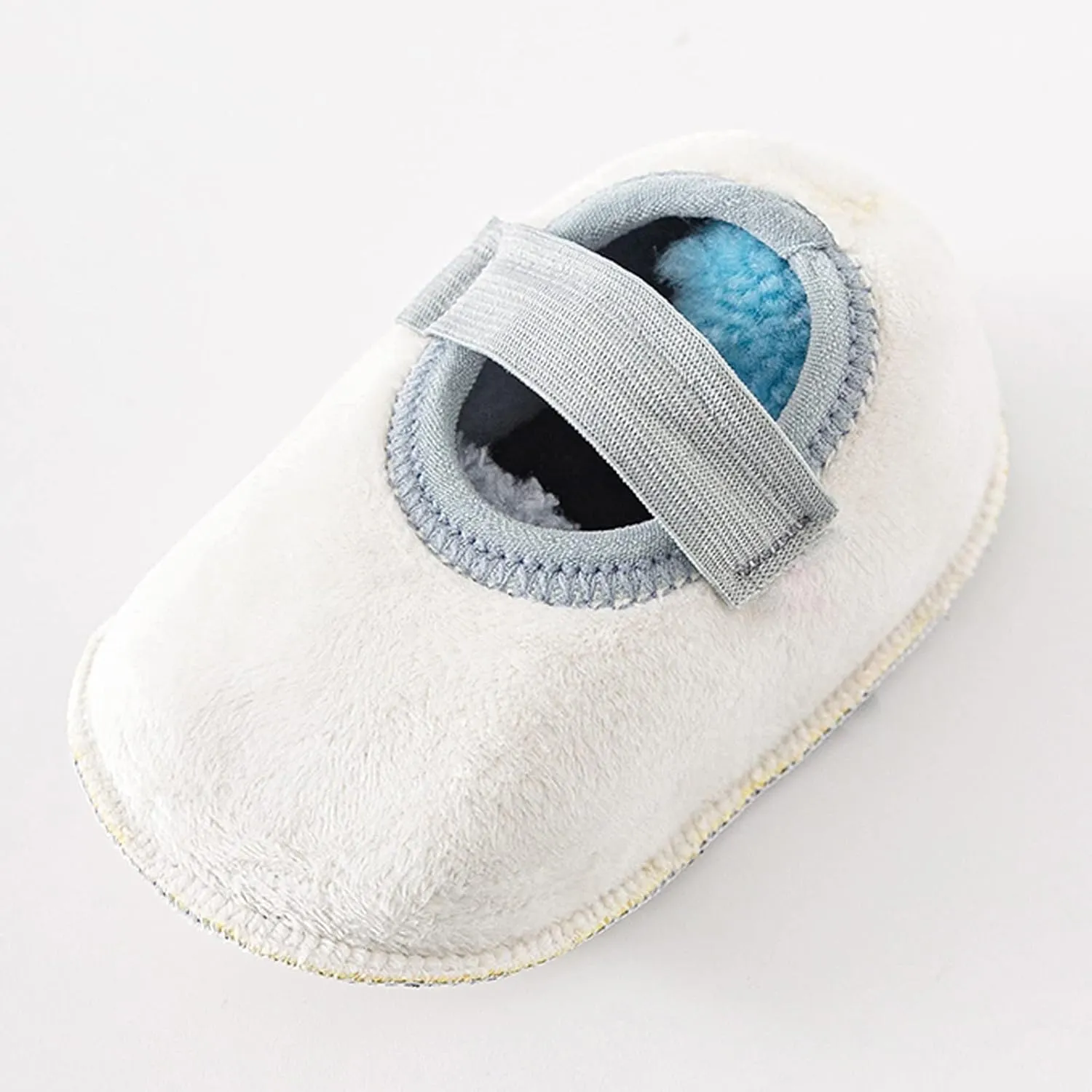 Sock Shoes Toddler Children Toddler Shoes Autumn and Winter Boys and Girls Floor Socks Non Slip Plush Black Shoes
