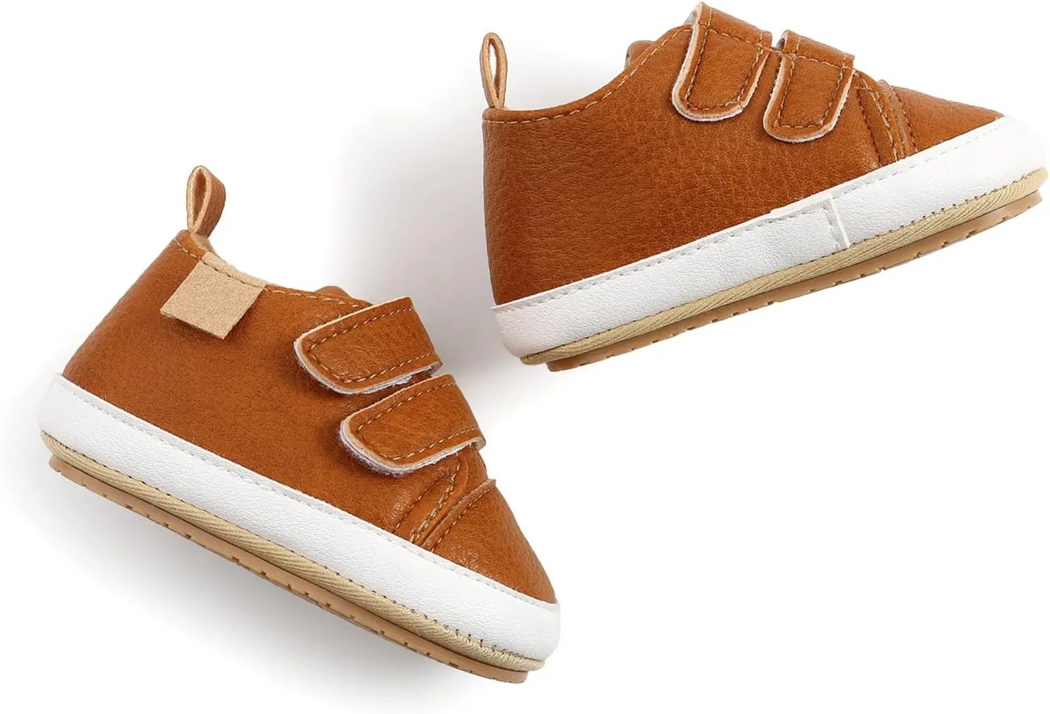 Sole Infant Sneaker Baby Girls Boys Walkers Soft Rubber Shoes -Slip Leather Baby Shoes Tennis Shoes Toddler Boy