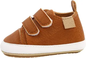 Sole Infant Sneaker Baby Girls Boys Walkers Soft Rubber Shoes -Slip Leather Baby Shoes Tennis Shoes Toddler Boy