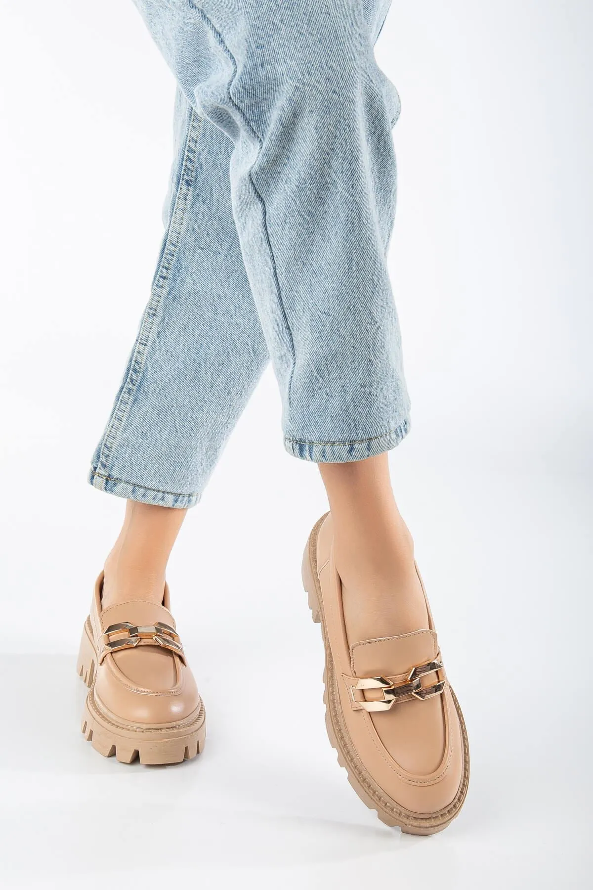 SONO Tan Skin Oxford Women's Shoes