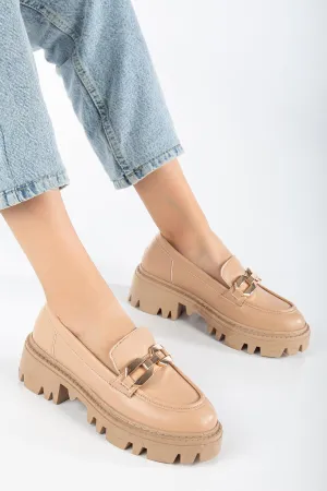 SONO Tan Skin Oxford Women's Shoes