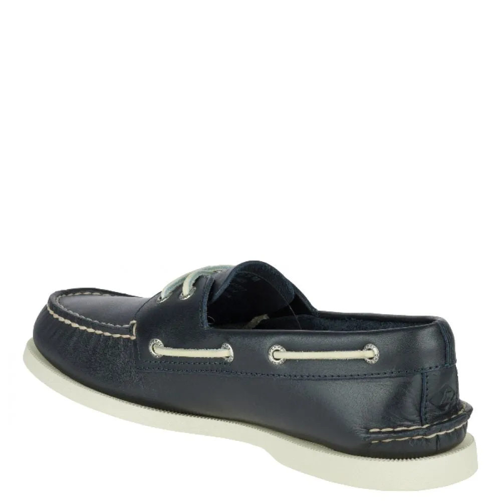 Sperry Men's Authentic Original 2-Eye Boat Shoe in Navy