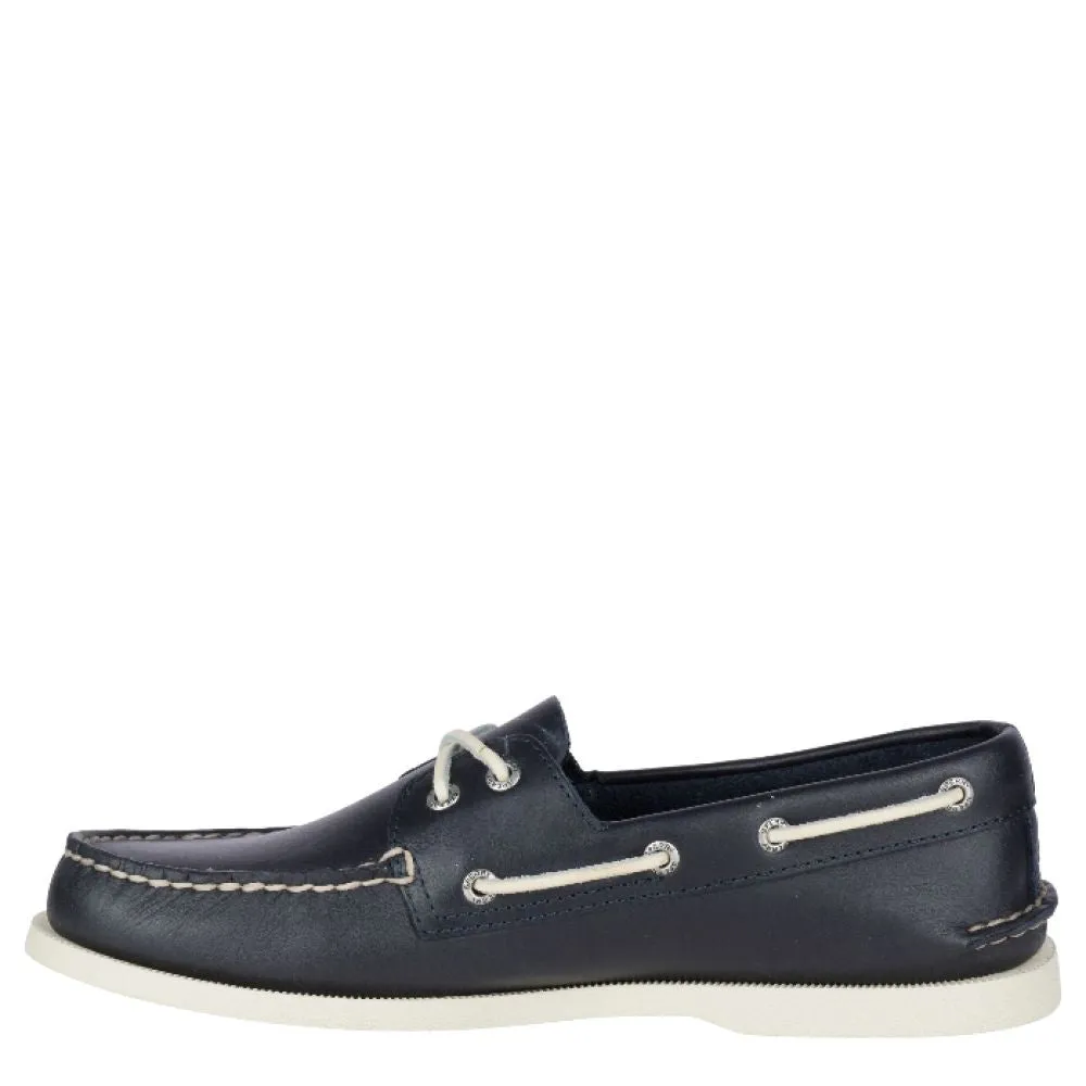 Sperry Men's Authentic Original 2-Eye Boat Shoe in Navy
