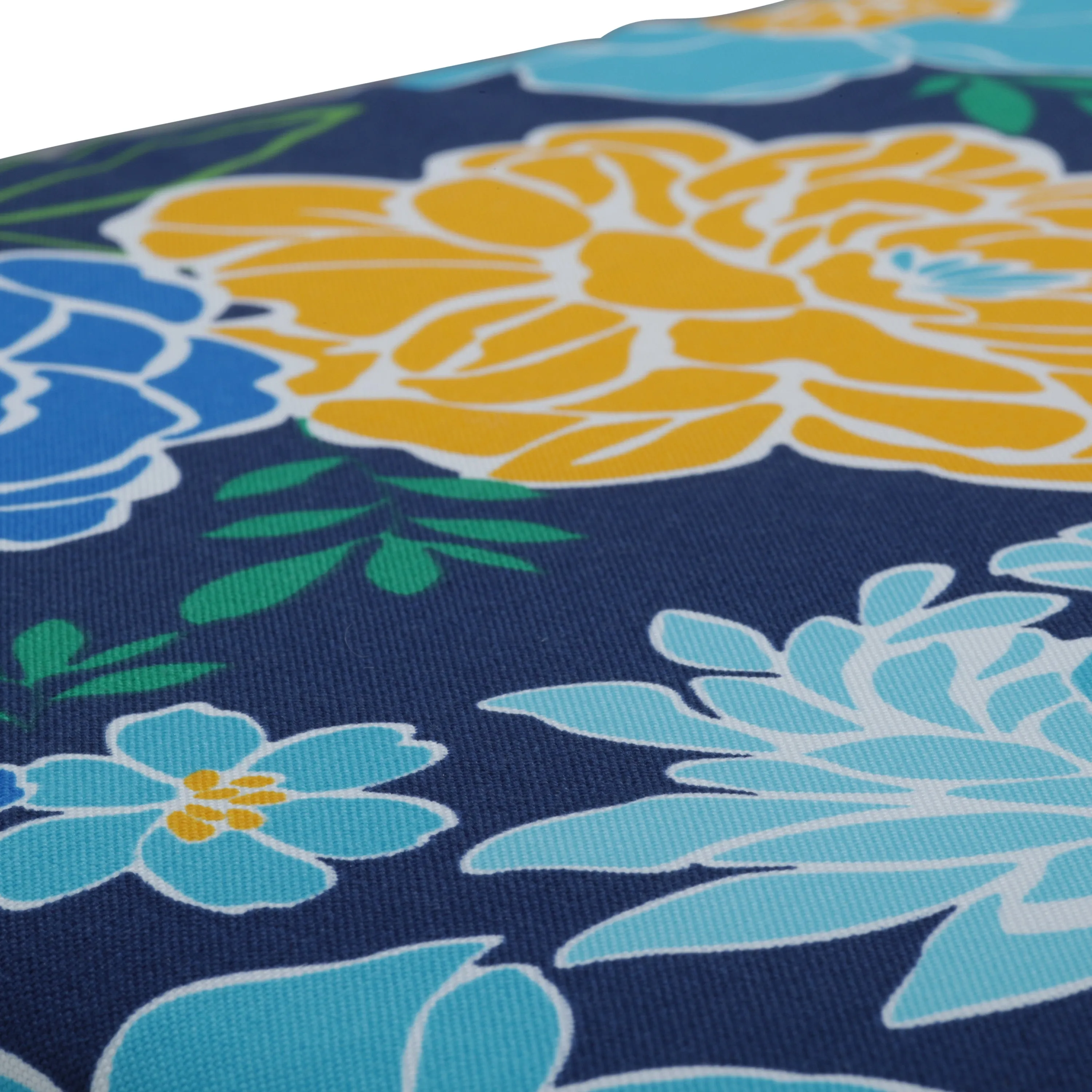 Spring Bling Blue 56" Blown Bench