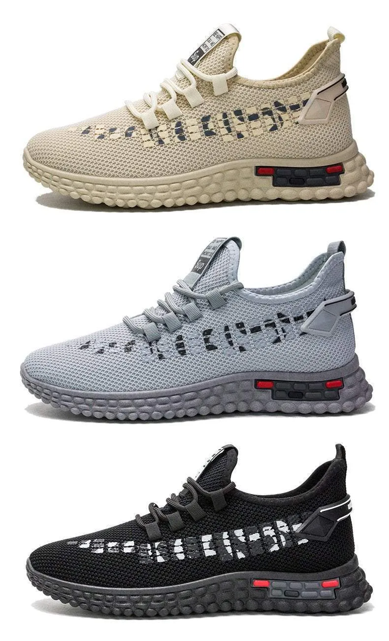 Spring New Breathable Casual Shoes Summer Men's Shoes Mesh Hollow Sneakers