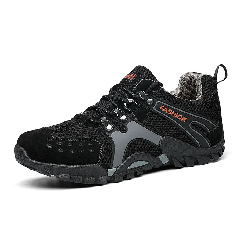 Spring Summer Men Outdoor Hiking Shoes Big Size Mens Mountain Climbing Trekking Sneakers