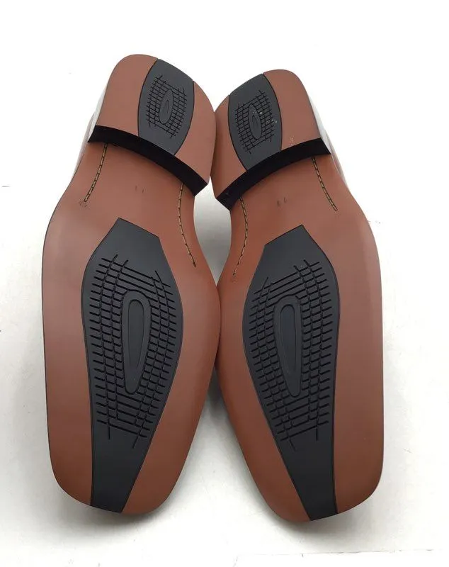Stacy Adams Men's Hillman 24199-03 Brown Leather Casual Loafers Shoes - Size 11M
