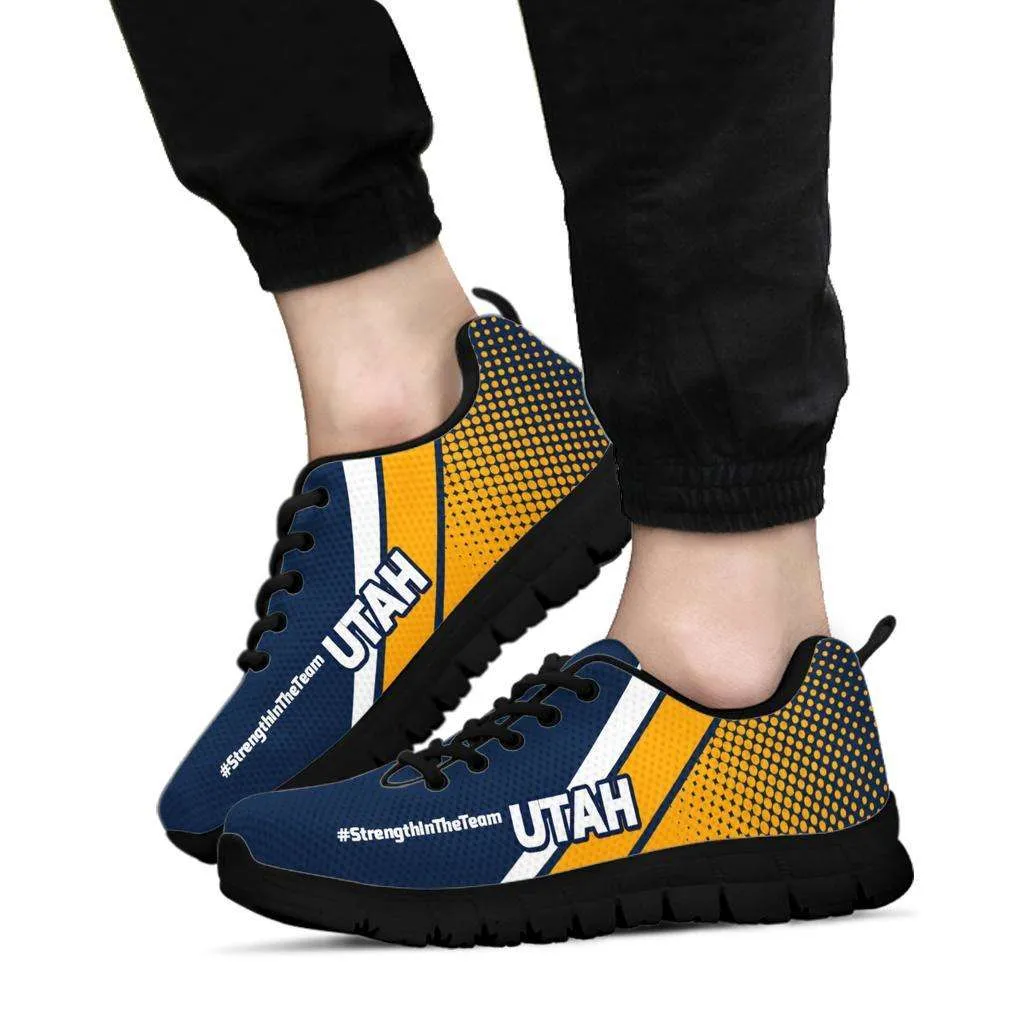 #Strength In The Team Utah Fan Running Shoes