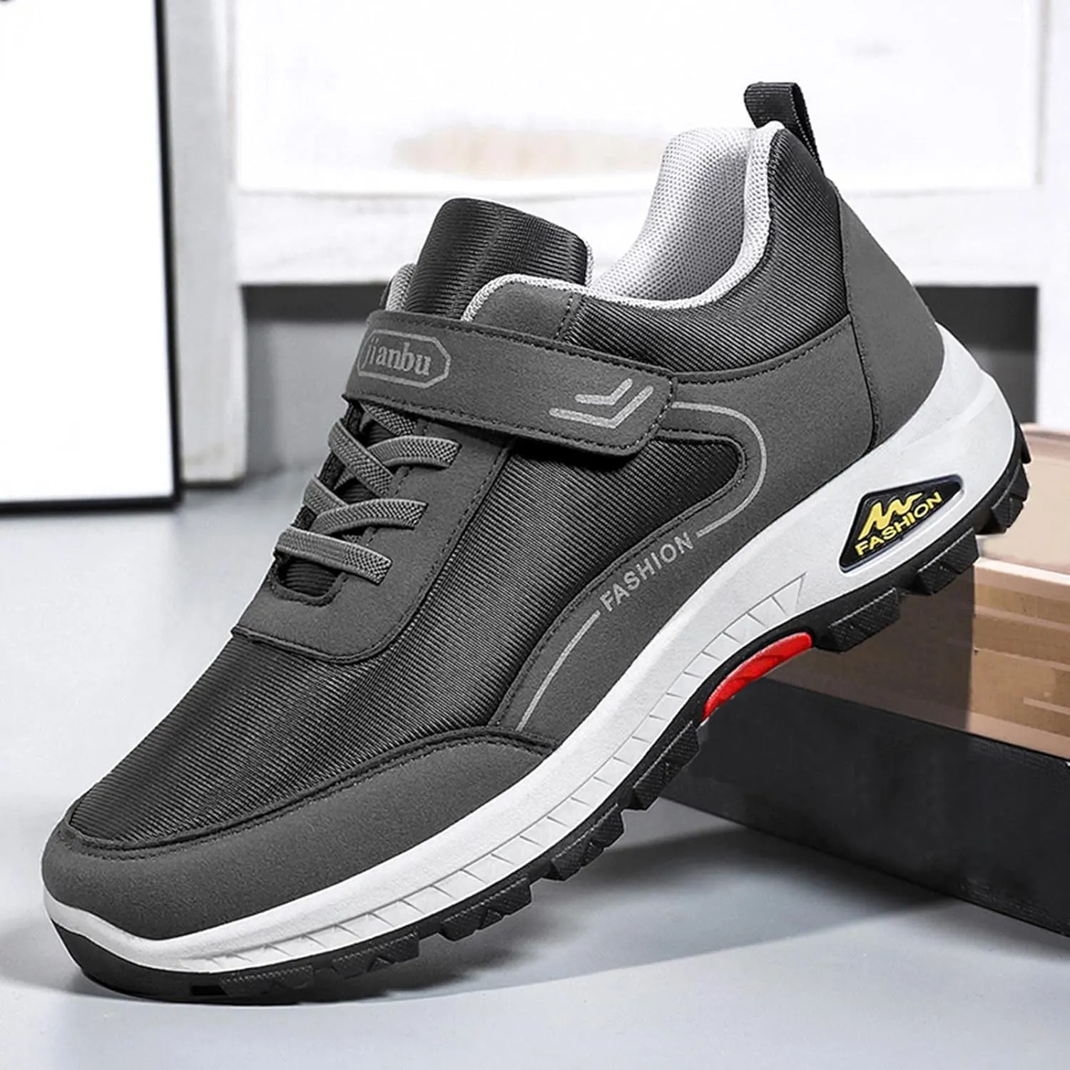 Tennis Shoes for Men New Mens Sneakers Fashion Sneakers Shoes Casual Mens Sport Comfortable Breathable Lightweight Tennis Slip Ons for Men Fashion
