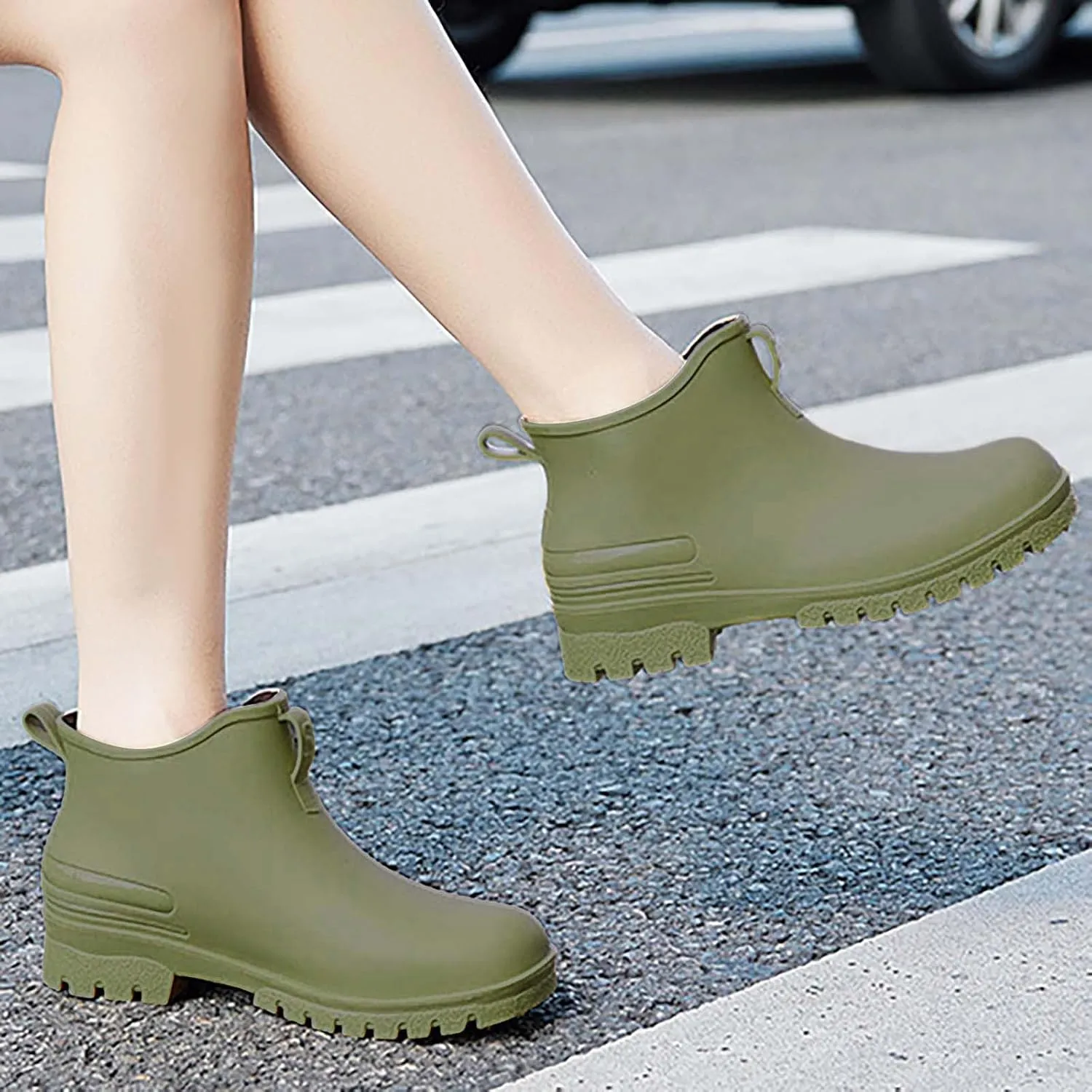 Tennis Shoes Womens Womens Slip On Sneakers with Arch Support Loafers for Women Wide Round Toe Flat Heel Christmas Canvas Shoes Women Loafers for Women Casual