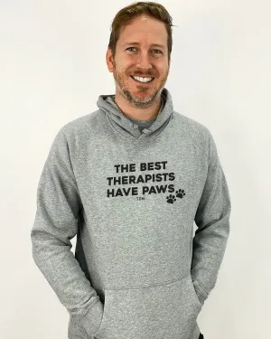 The Best Therapists Have Paws: Men's Hoodie