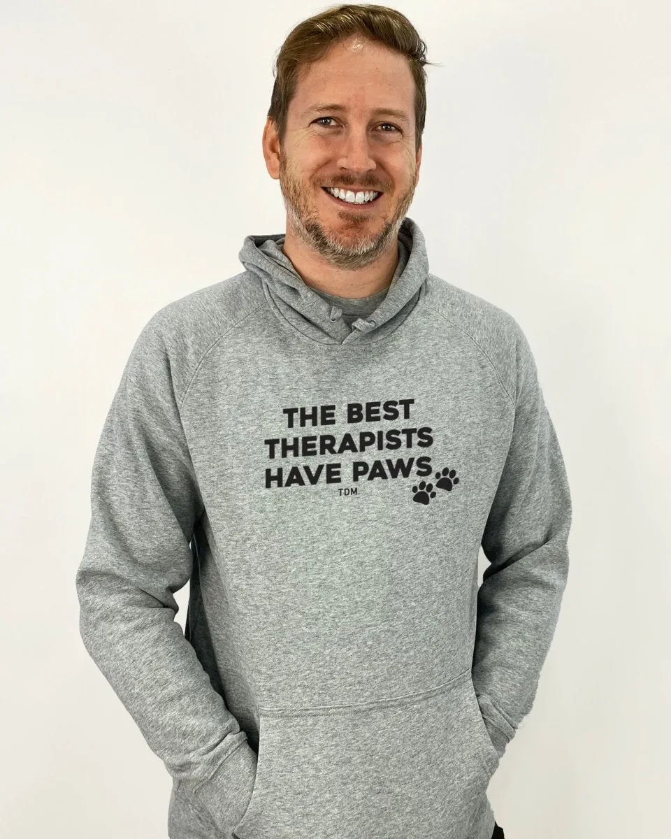 The Best Therapists Have Paws: Men's Hoodie