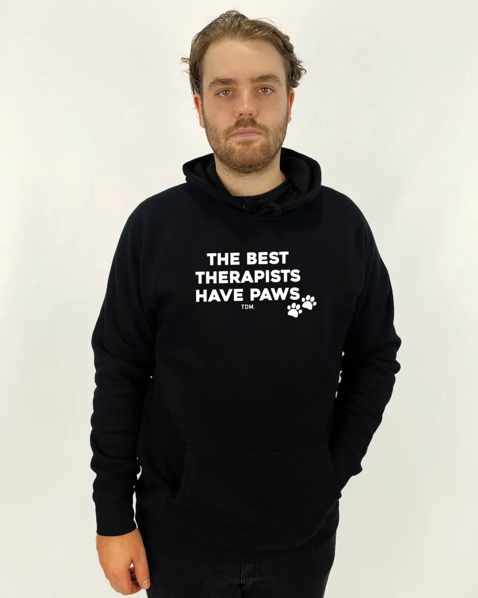 The Best Therapists Have Paws: Men's Hoodie
