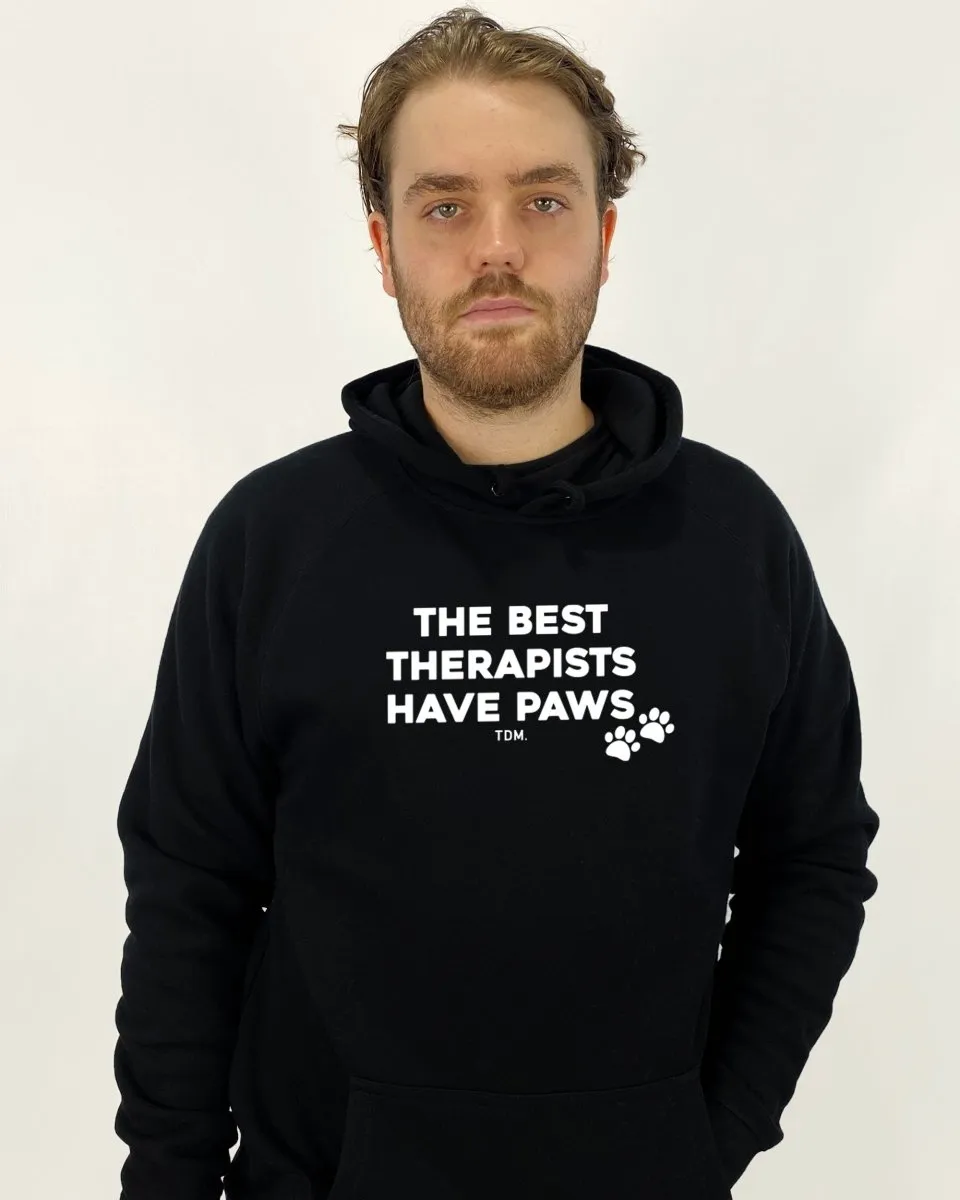 The Best Therapists Have Paws: Men's Hoodie