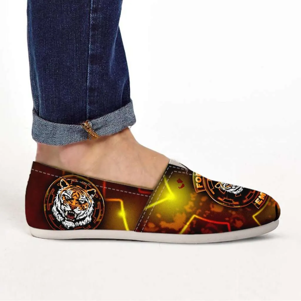 TK-Tiger Imperial Casual Canvas Slip on Shoes Women's Flats