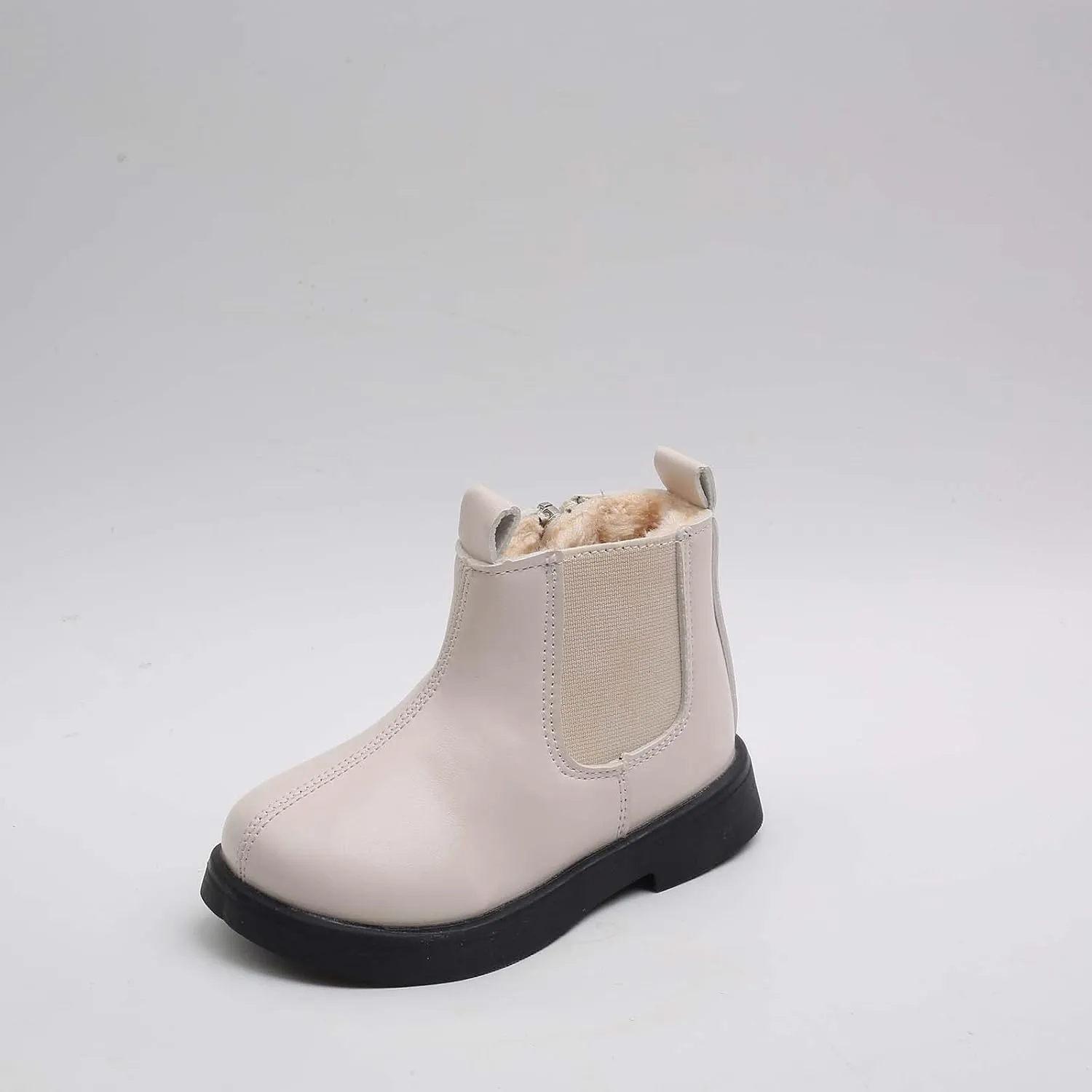 Toddler Boots Boys and Girls Waterpoor Ankle Boots Side Zipper Booties Windproof Short Boots Children Rain Boots Girls