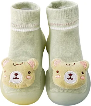 Toddler Girl Shoes,Baby Boys Girls Shoes First Walkers Cute Cartoon Antislip Socks Shoes Prewalker Sneaker Snow Shoes