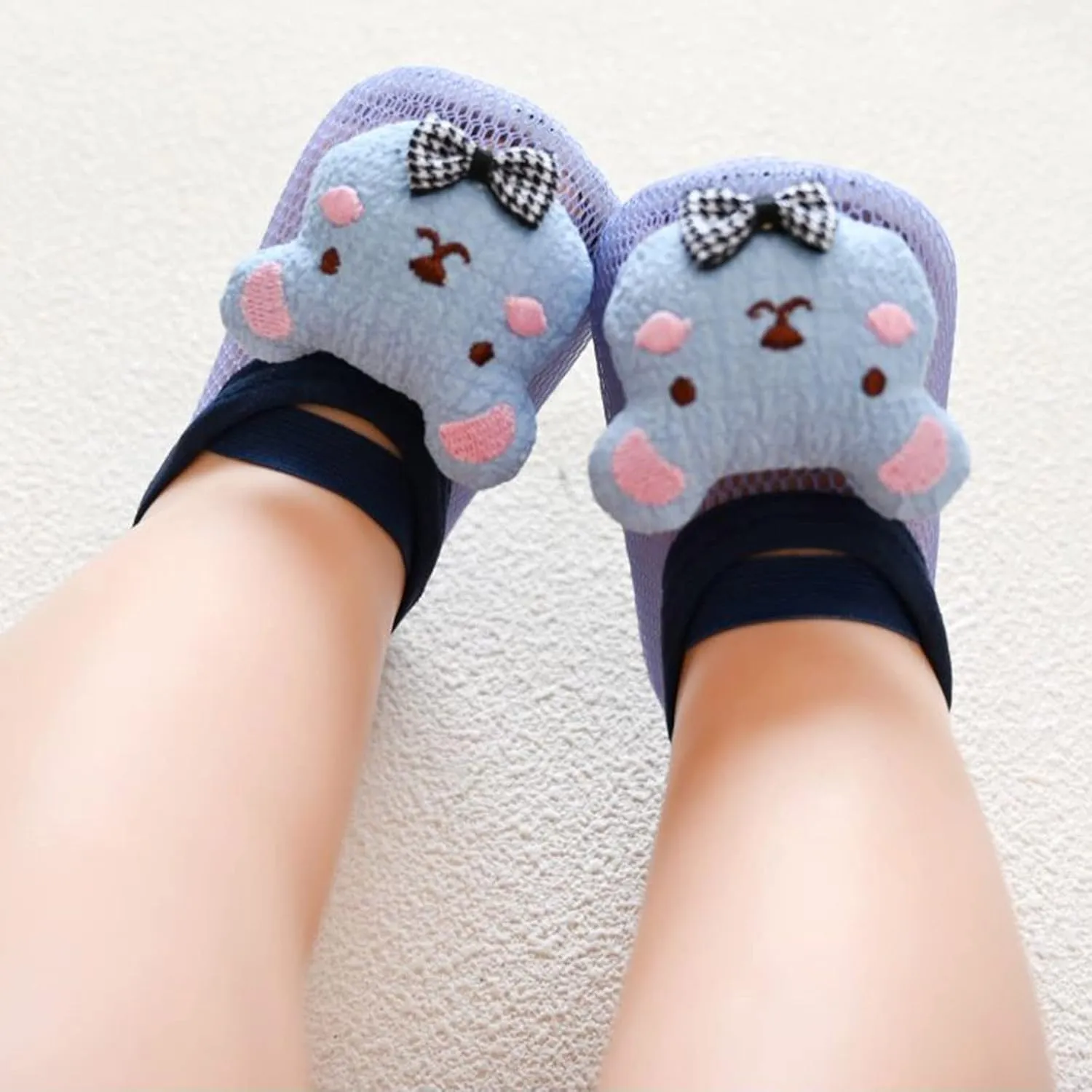Toddler Girl Tan Tennis Shoes Animal Kids Boys Girls Socks Barefoot Shoes Socks Non Slip Floor Cartoon Baby 5