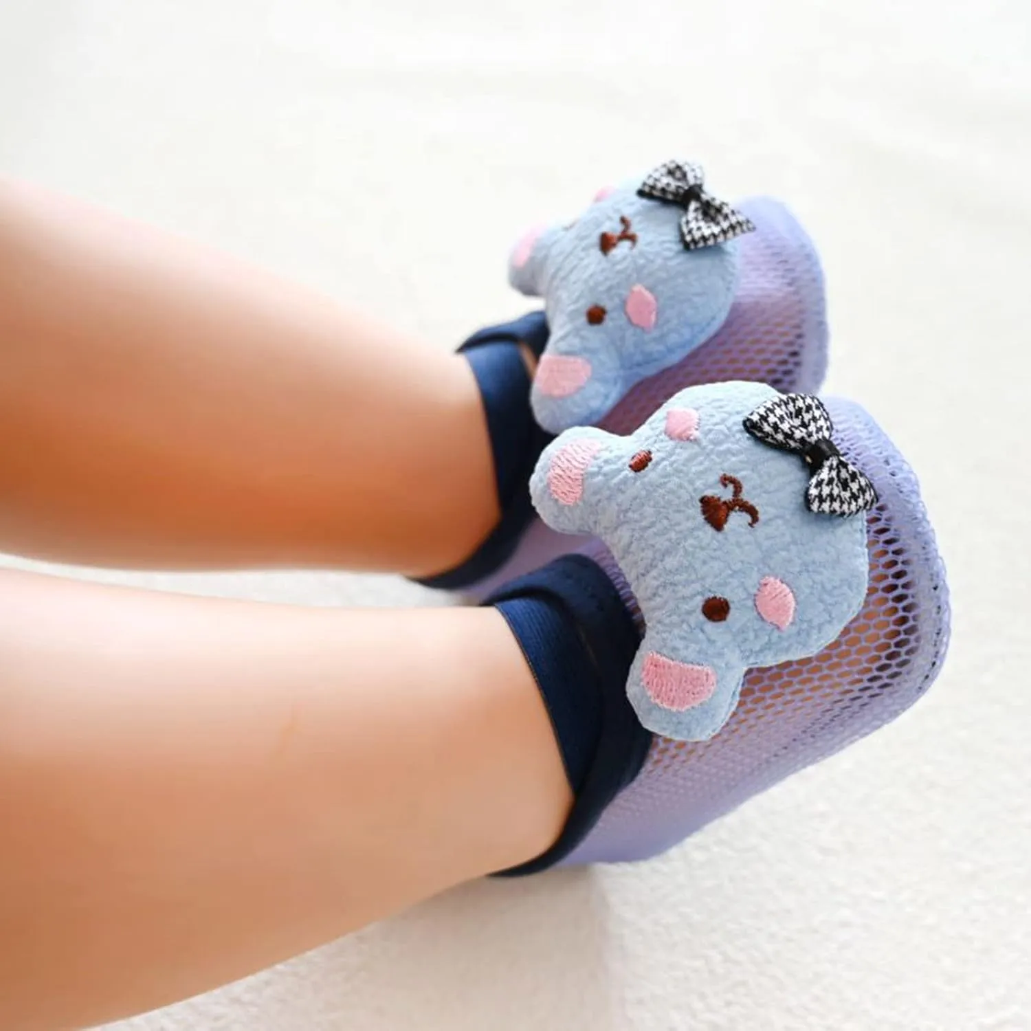 Toddler Girl Tan Tennis Shoes Animal Kids Boys Girls Socks Barefoot Shoes Socks Non Slip Floor Cartoon Baby 5