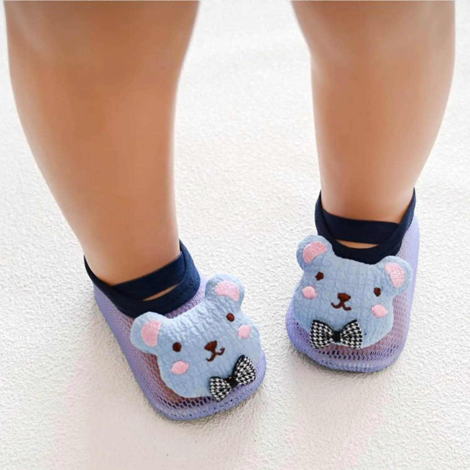 Toddler Girl Tan Tennis Shoes Animal Kids Boys Girls Socks Barefoot Shoes Socks Non Slip Floor Cartoon Baby 5