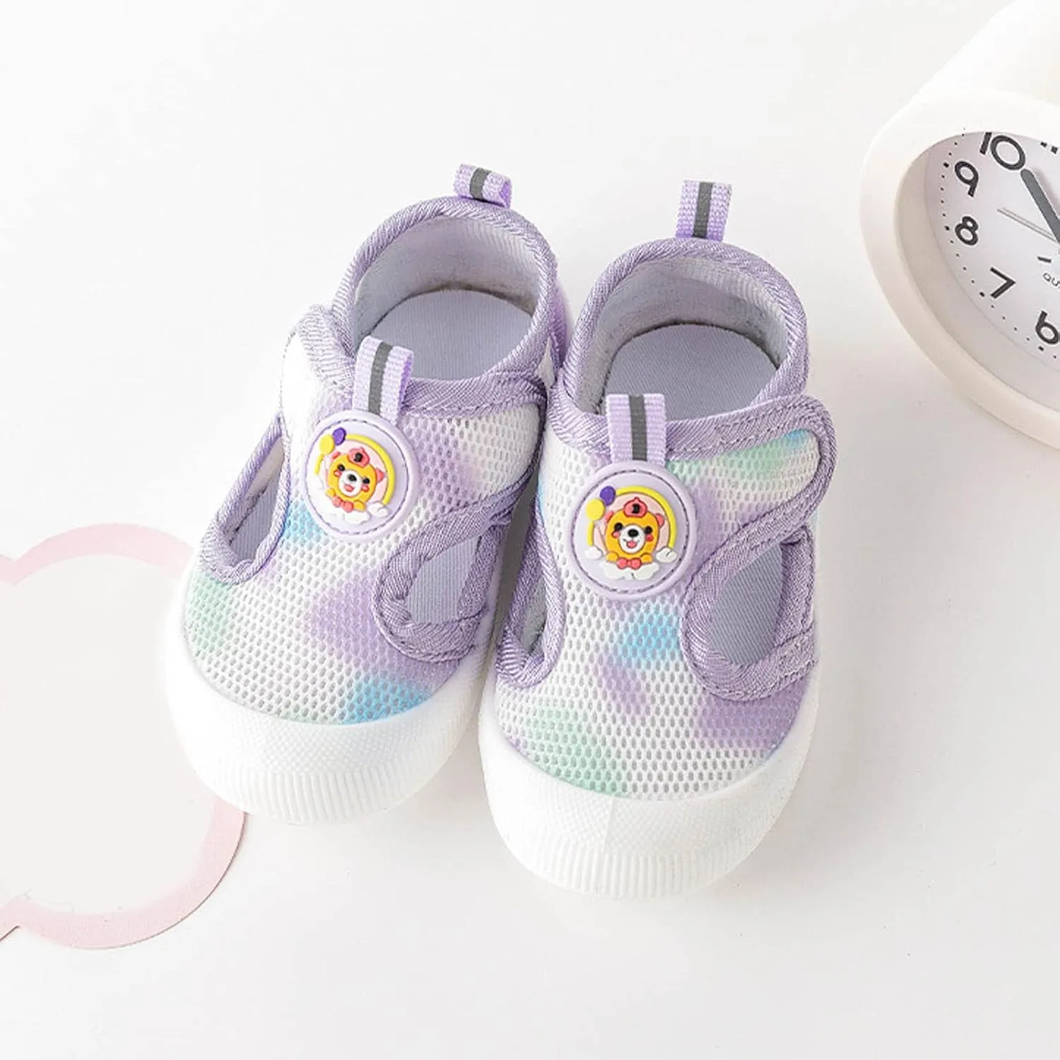 Toddler Girls Boys Sneakers Board Shoes Summer Mesh Surface Breathable Shoes Light Soft Soled Walking Shoes 9 12 Month Old Shoes