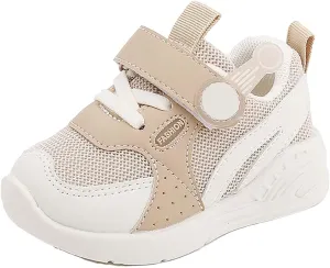 Toddler Slip On Sneakers Baby Walking Shoes Non-Slip Breathable Boys & Girls Tennis Shoes Infant Mesh Running Shoes