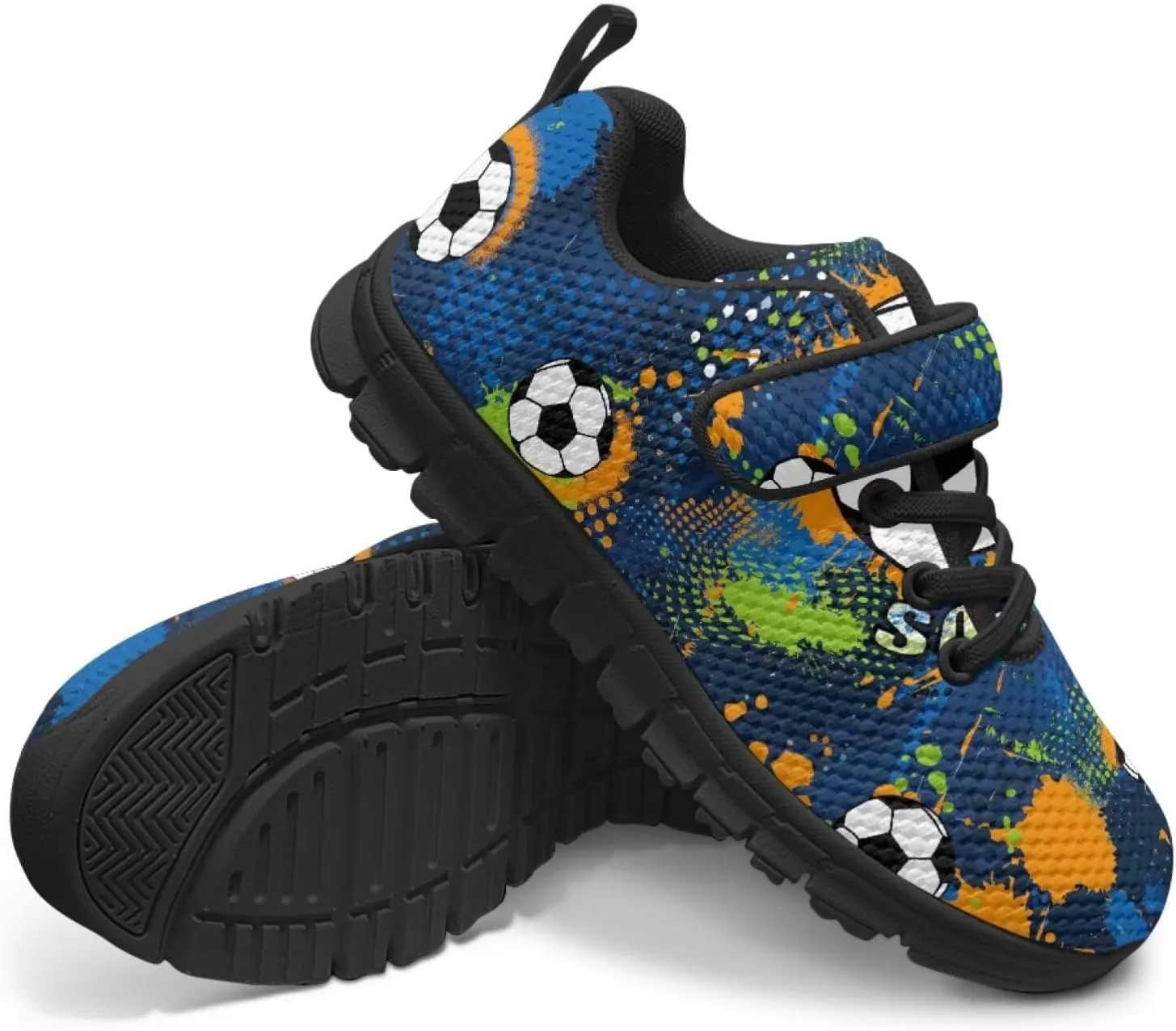 Toddler Sneakers Fashion Design Boys Tennis Shoes Breathable School Shoes