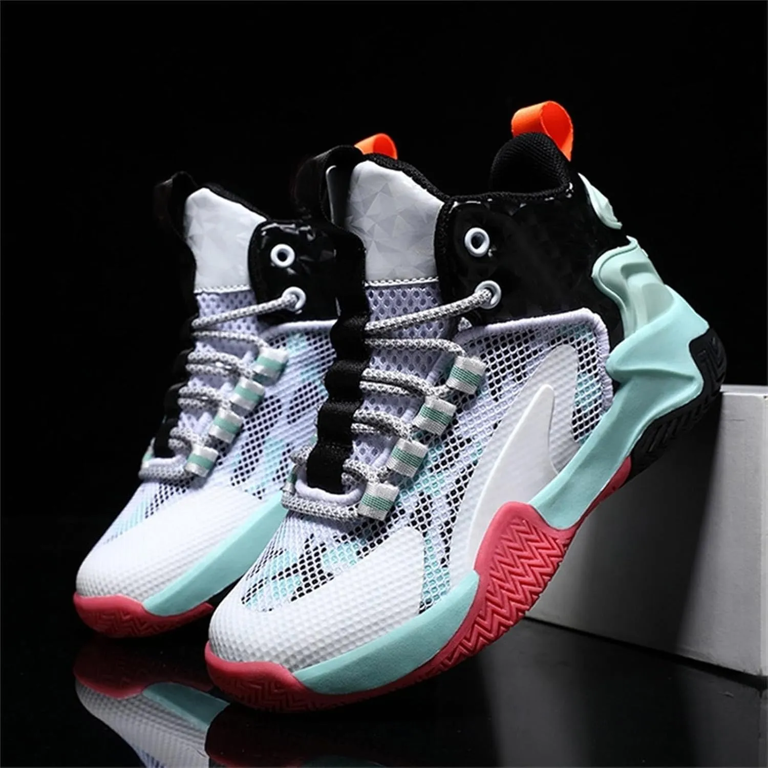 Toddler Tennis Shoes with Laces Childrens Boys Girls Sport Shoes Sneaker Lightweight Breathable Running Tennis Shoes