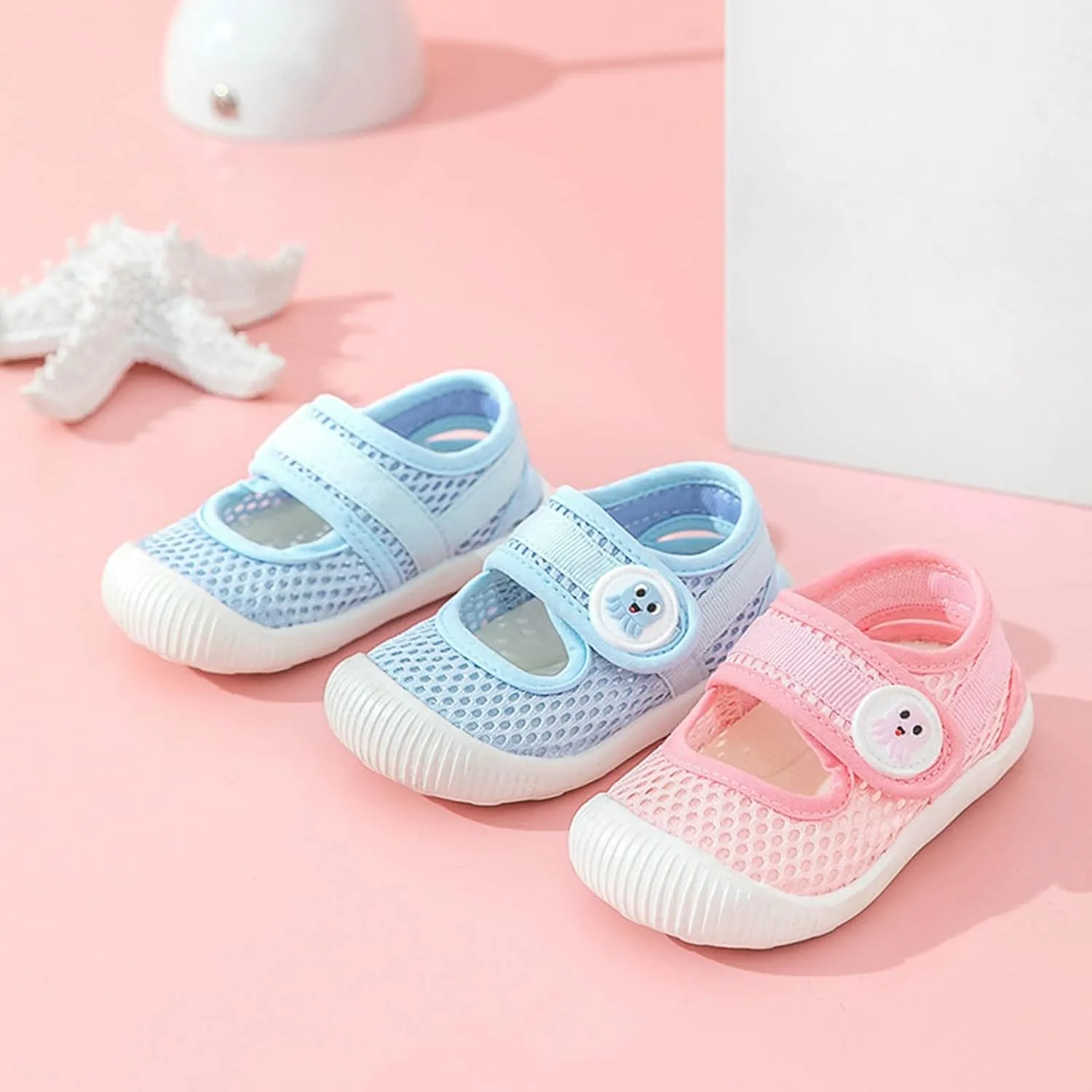 Toddler Water Shoes Barefoot Water Shoes for Kids Baby Wide Socks with Arch Support Breathable Baby Boys Kids Sneaker