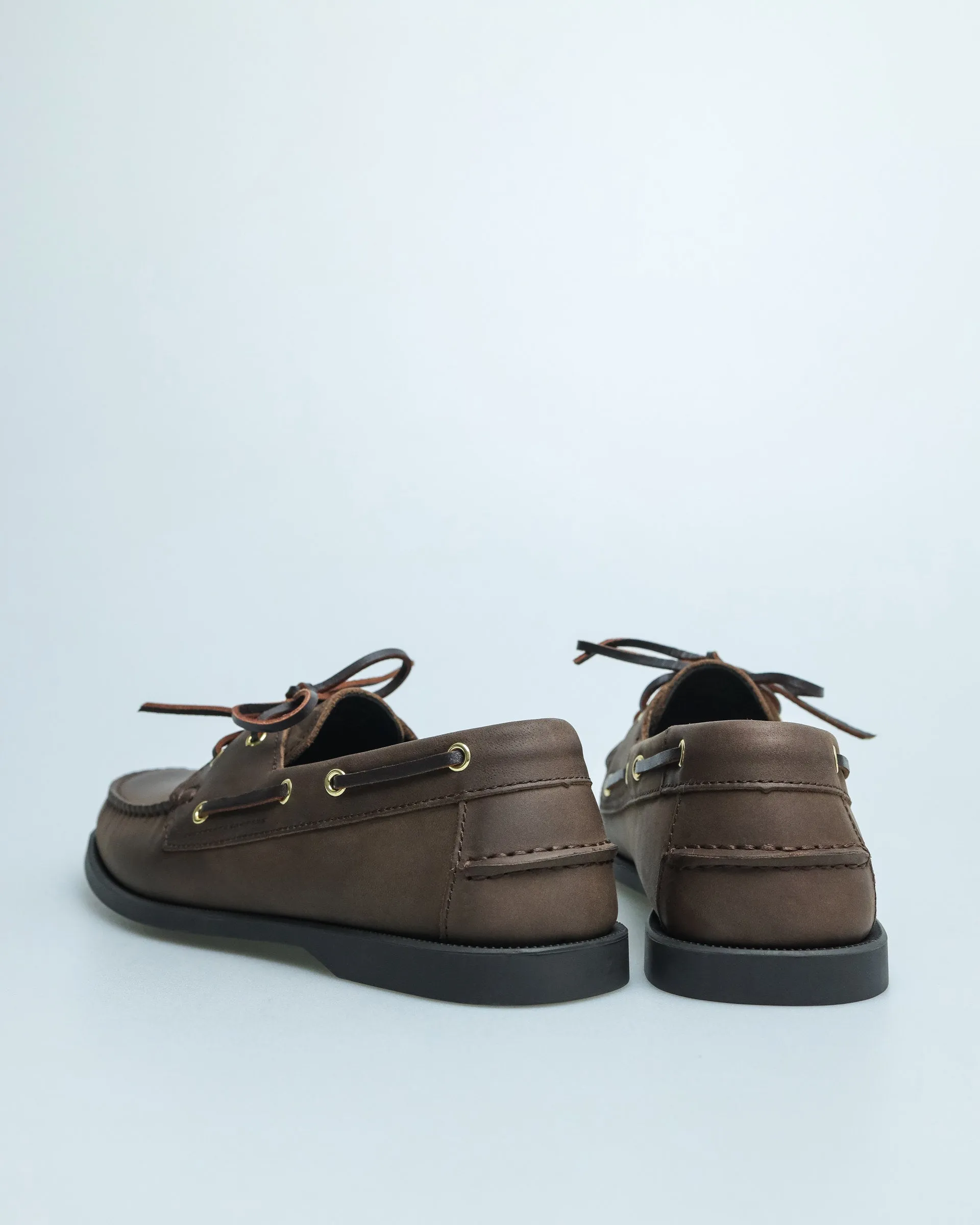 Tomaz C328A Men's Leather Boat Shoes