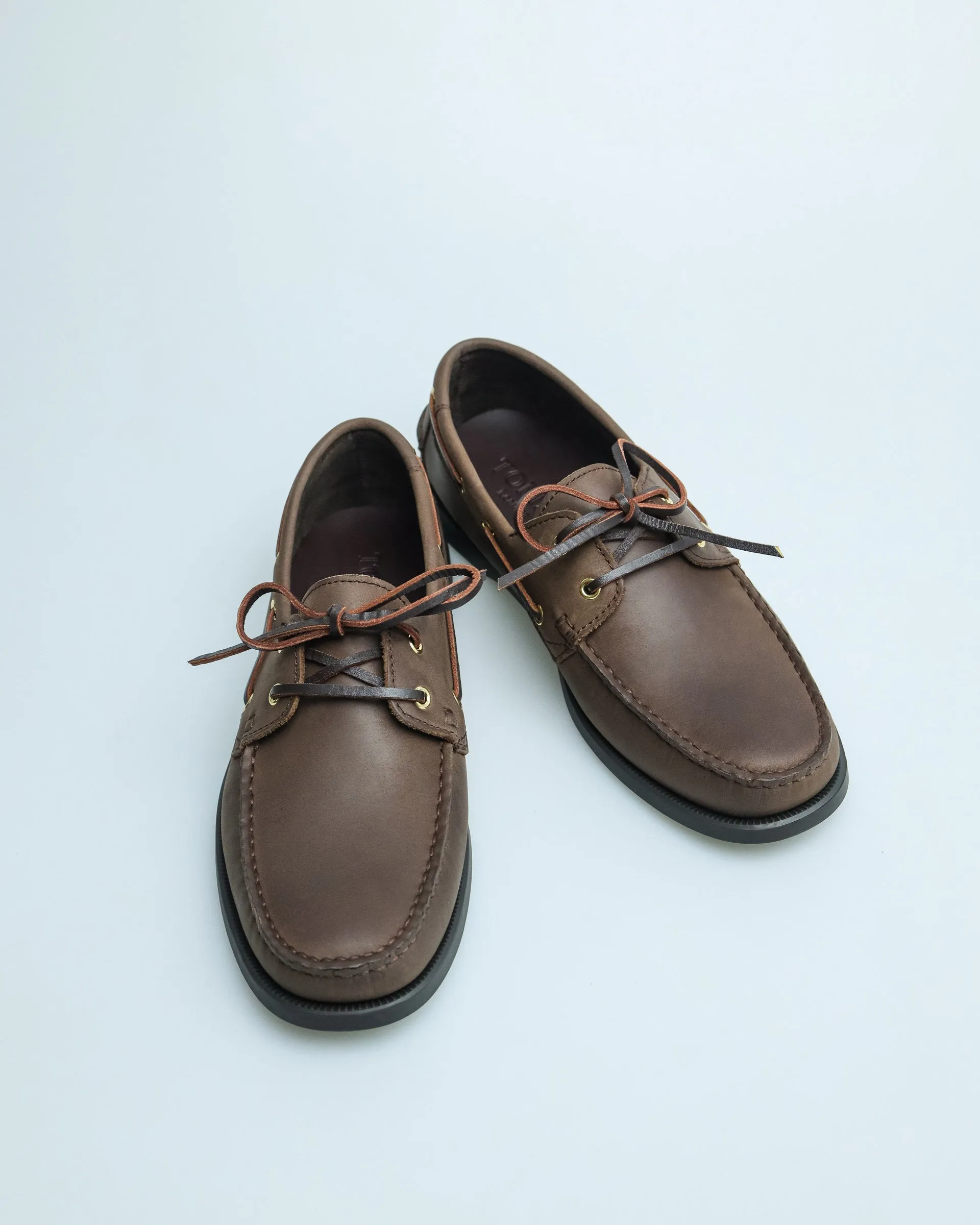 Tomaz C328A Men's Leather Boat Shoes