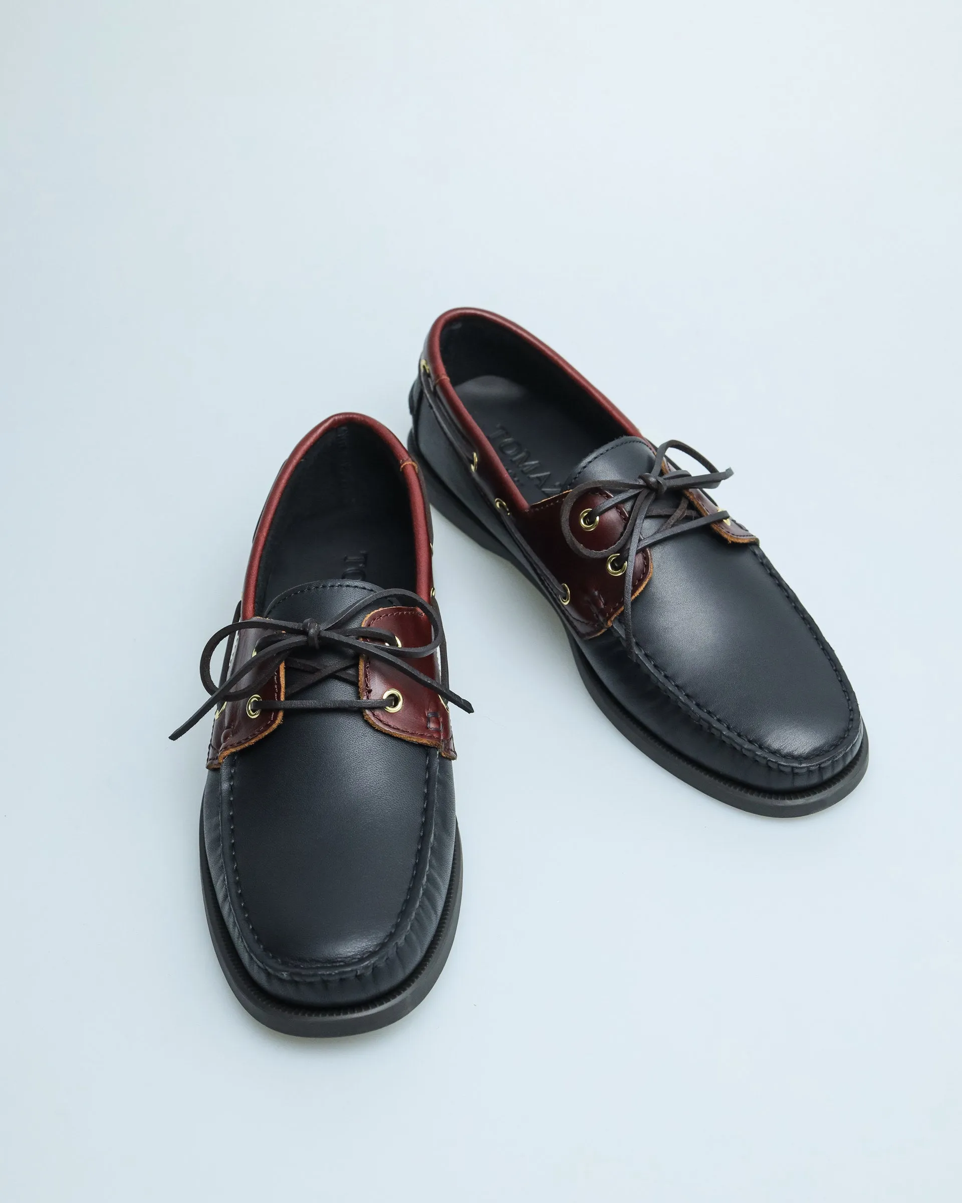 Tomaz C328A Men's Leather Boat Shoes