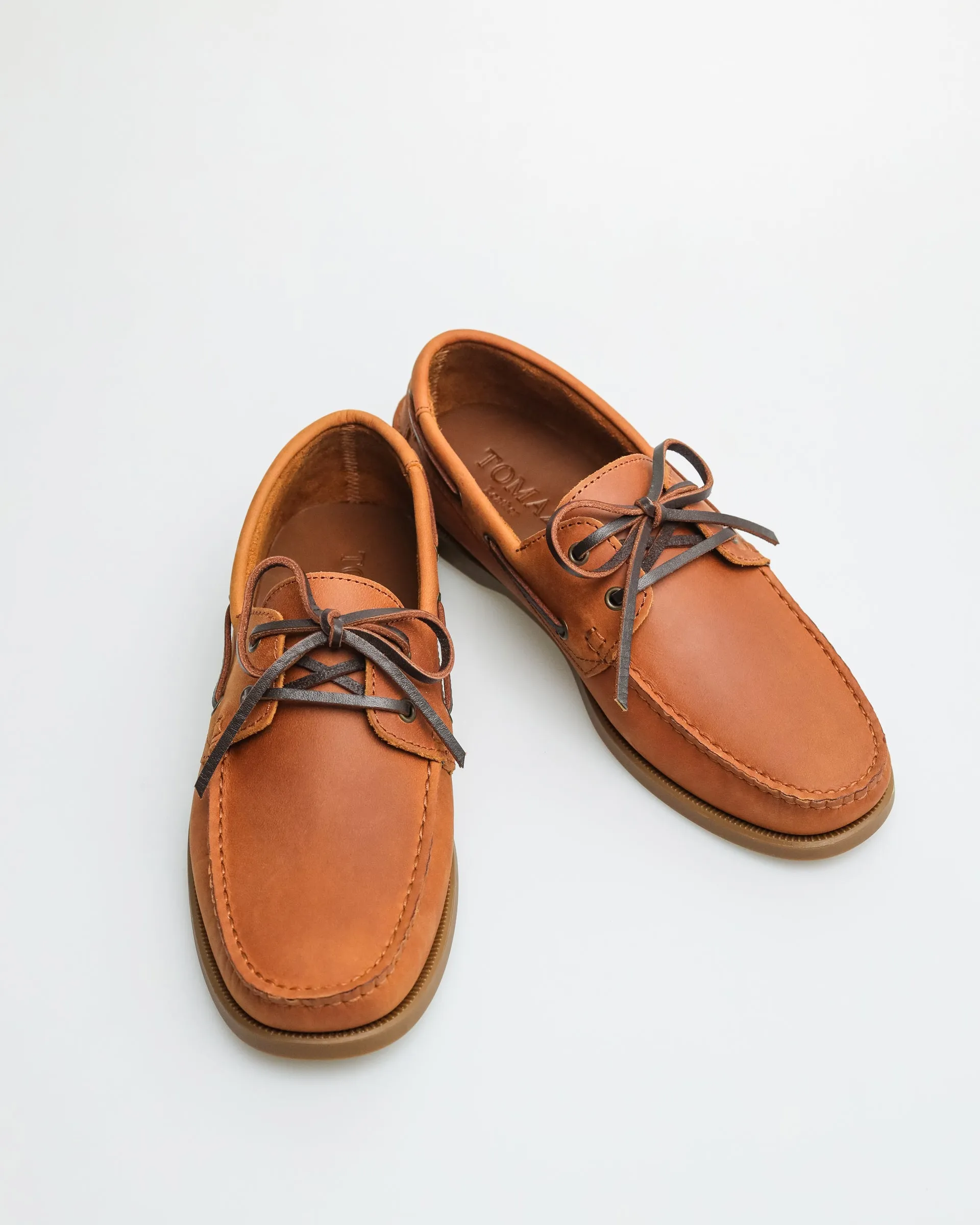 Tomaz C328A Men's Leather Boat Shoes
