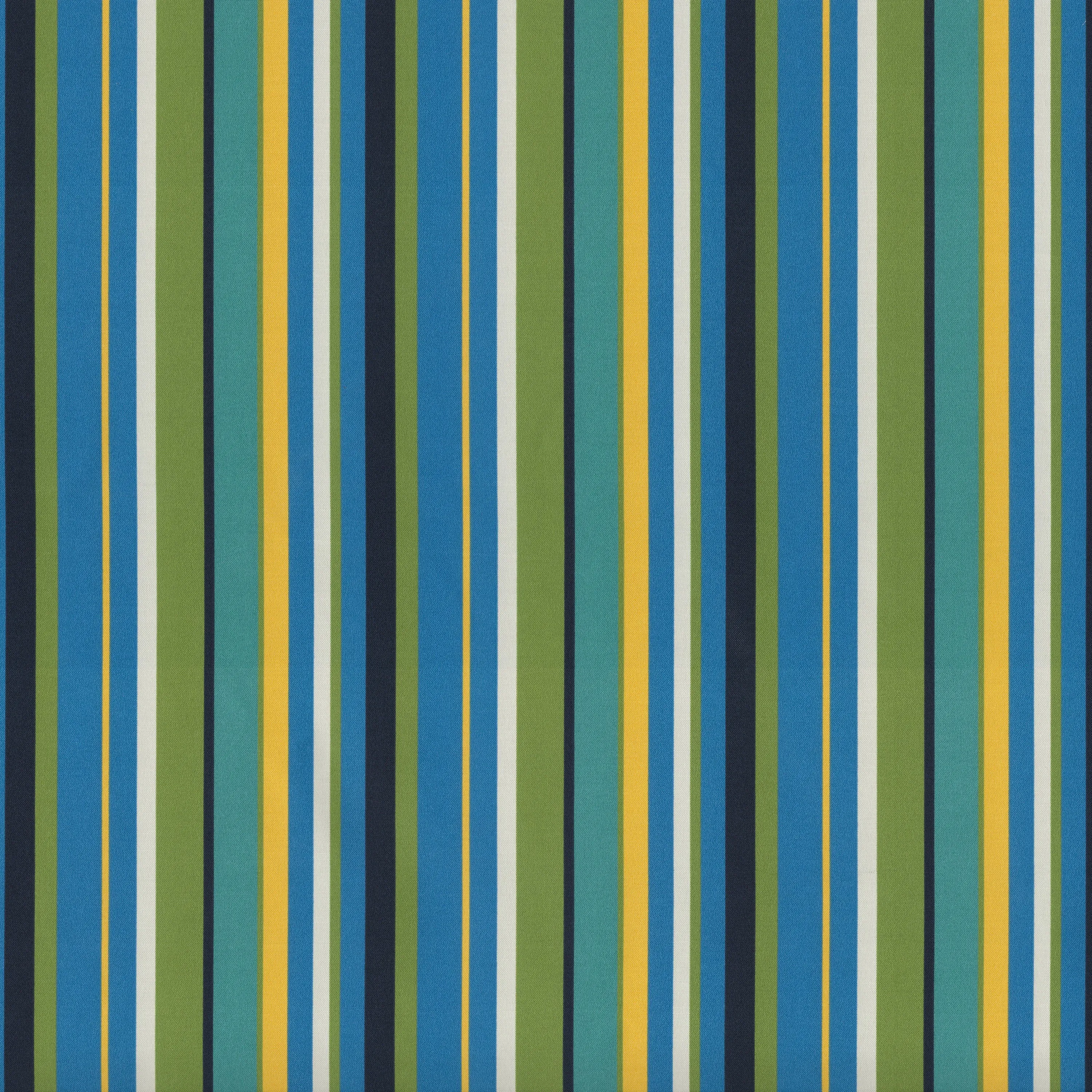 Topanga Stripe Lagoon 56" Blown Bench