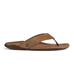Tuahine Men's Beach Sandal in Toffee