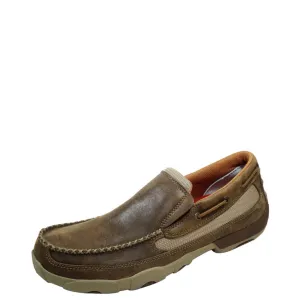 Twisted X Men's Bomber Driving Moc Boat Shoes