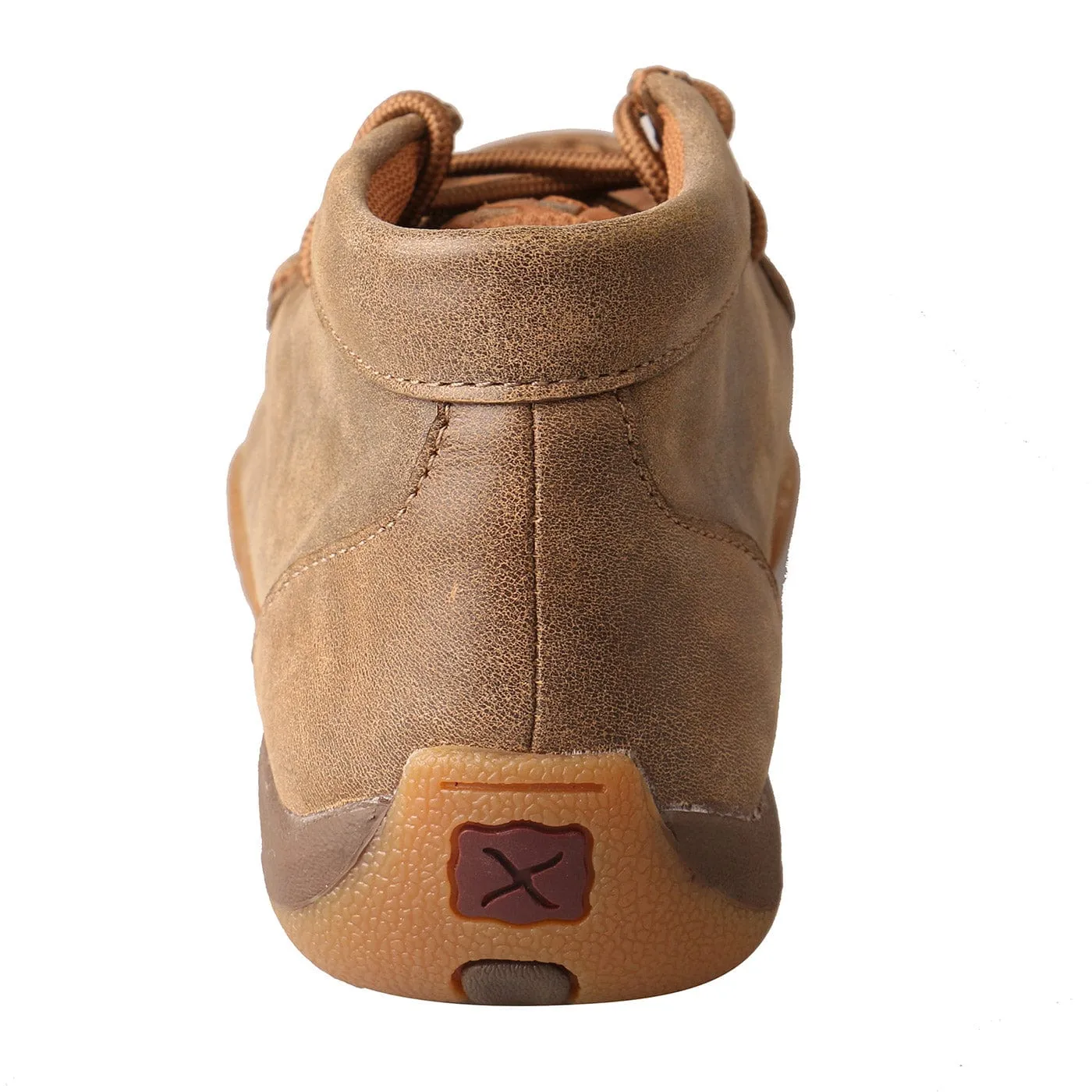 Twisted X Women's Bomber & Tan Chukka Driving Moc Shoe WDM0034