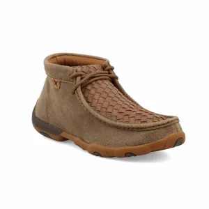 Twisted X Women's Bomber & Tan Chukka Driving Moc Shoe WDM0034