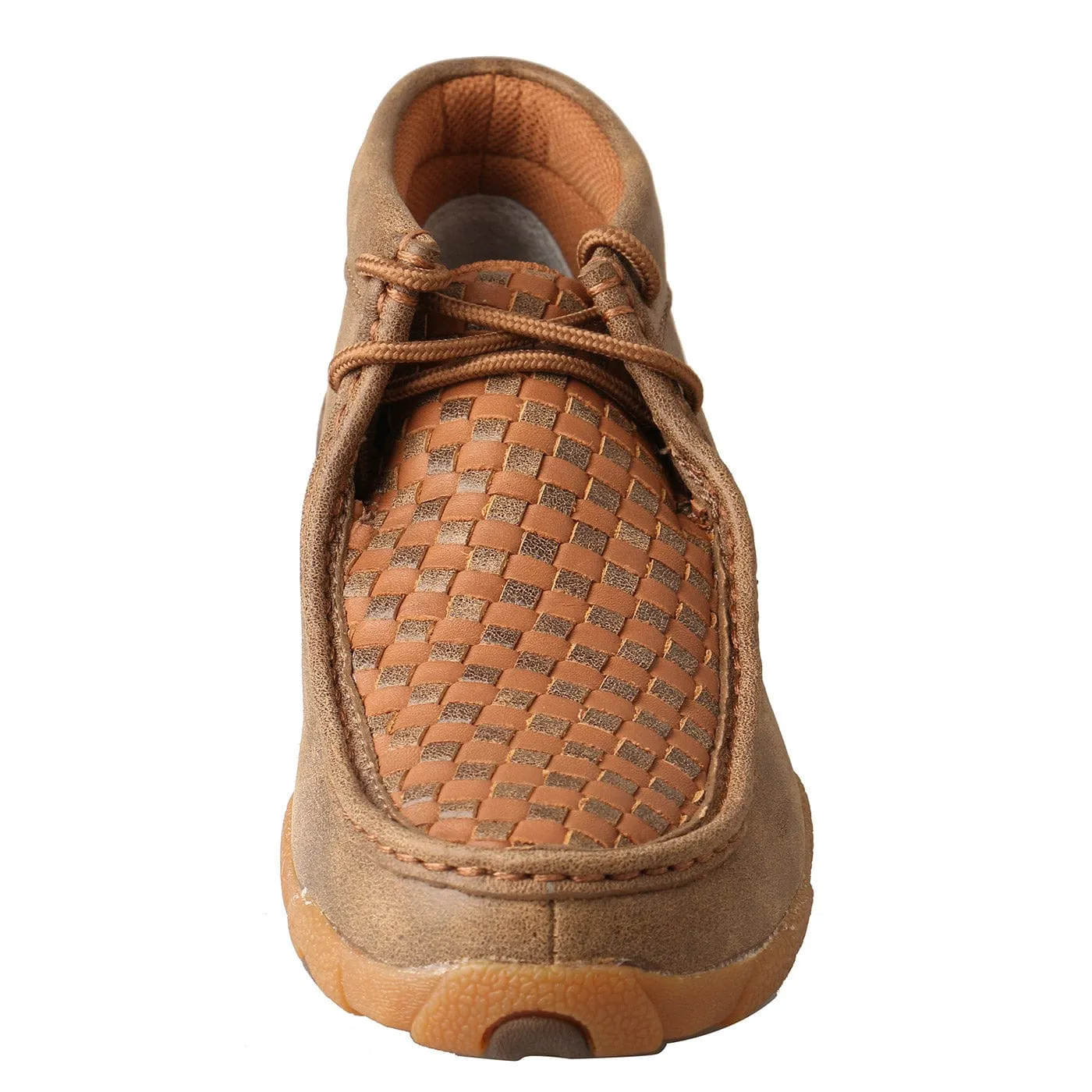 Twisted X Women's Bomber & Tan Chukka Driving Moc Shoe WDM0034
