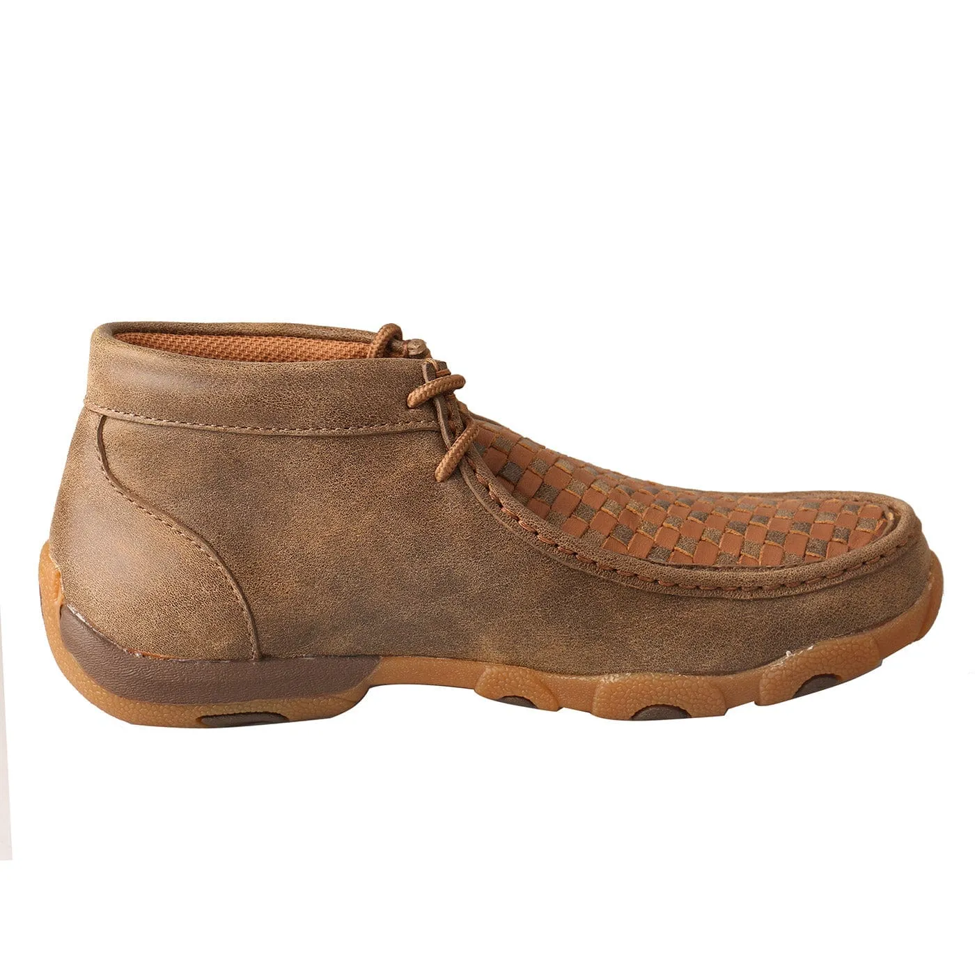 Twisted X Women's Bomber & Tan Chukka Driving Moc Shoe WDM0034