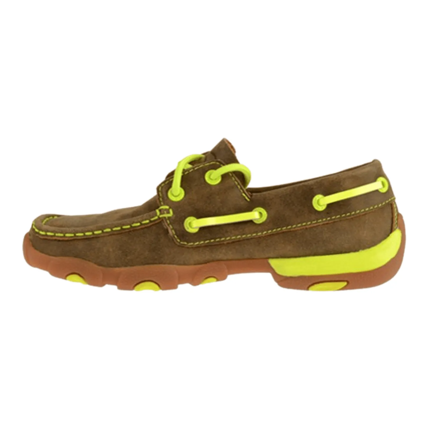 Twisted X Women's Bomber Driving Mocs Boat Shoes