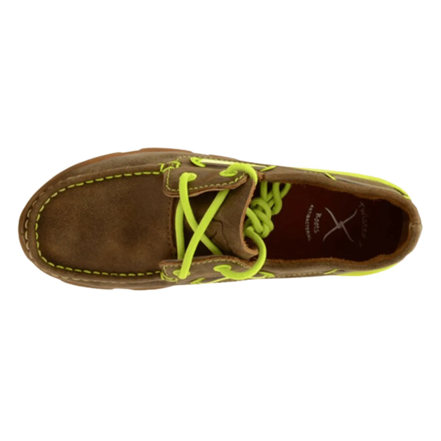 Twisted X Women's Bomber Driving Mocs Boat Shoes