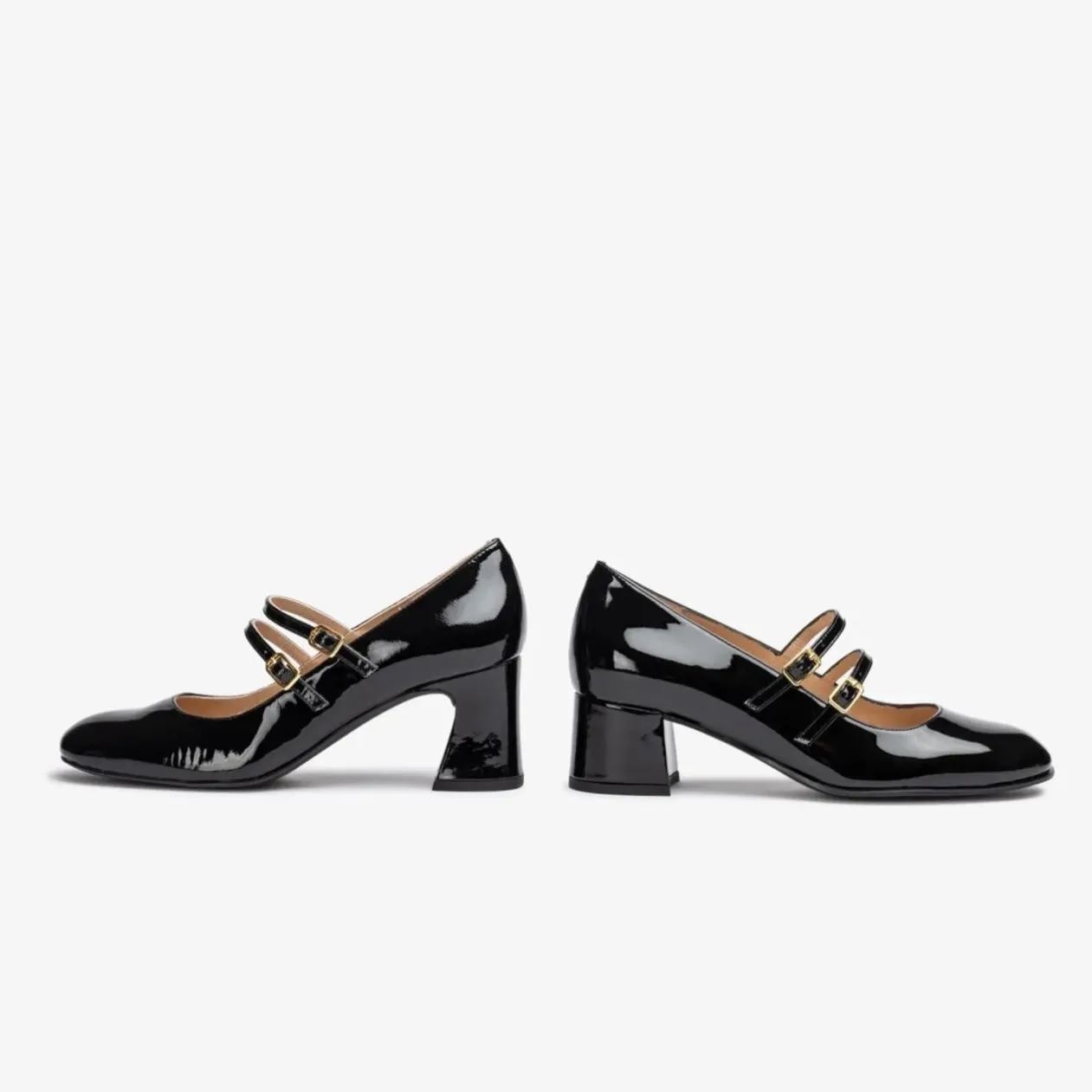 Unisa Mount Shoe Black Patent