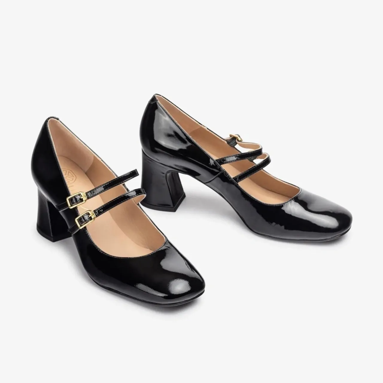 Unisa Mount Shoe Black Patent
