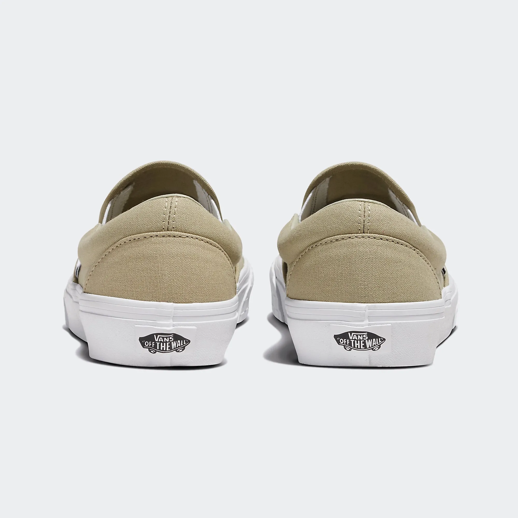 Unisex Vans Classic Slip-On Shoes Bumper Khaki