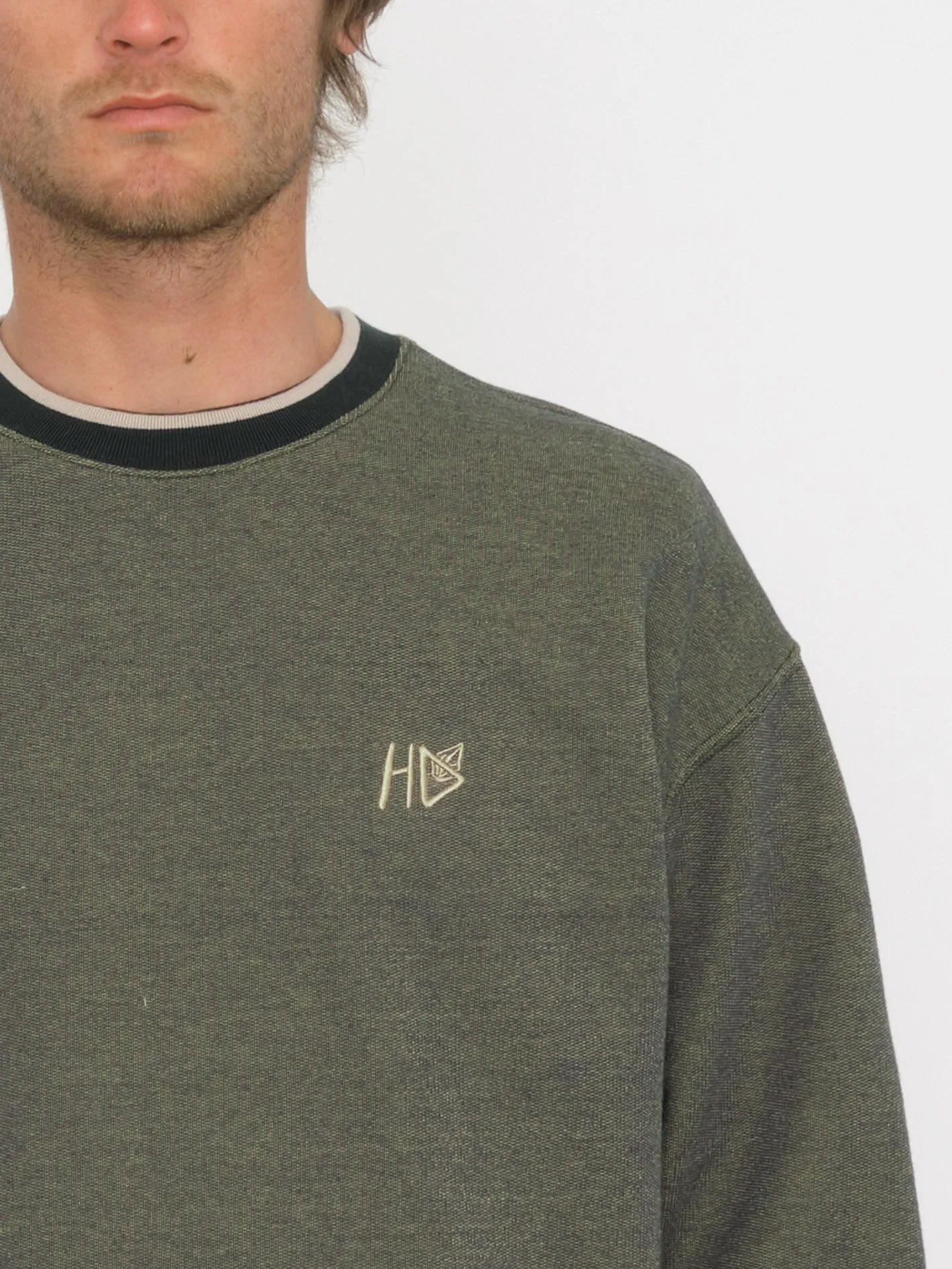 V Ent Hockey Dad Sweatshirt - LEMON HEATHER