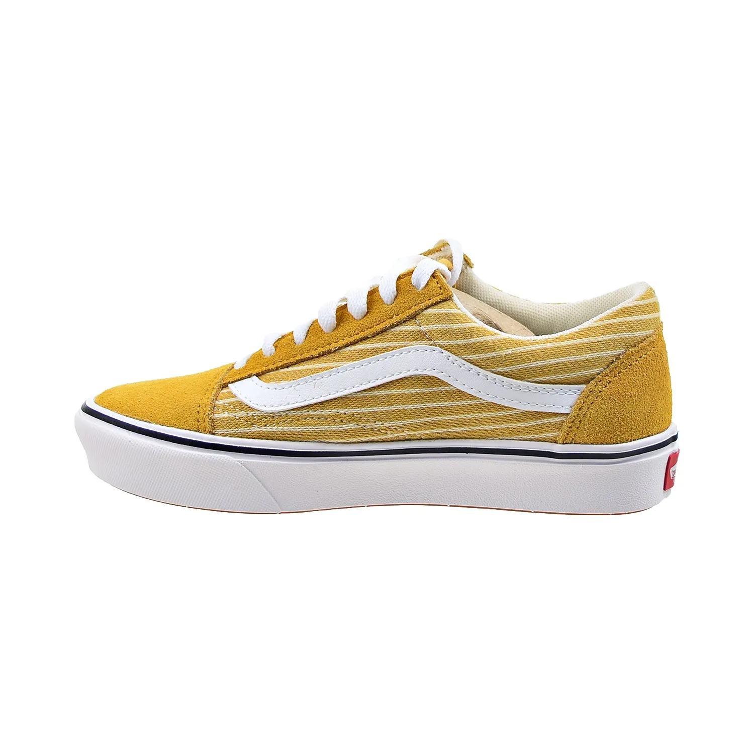 Vans Comfycush Old Skool Men's Shoes Golden Glow-True White